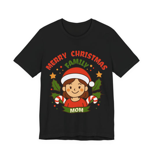 Christmas Family Matching Shirt - Mom | Holiday Family Outfit