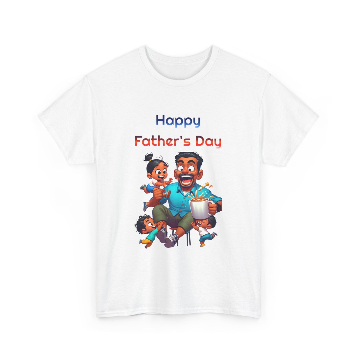 Happy Father's Day Unisex Tee, Gift for Dad, Father's Day T-Shirt, Family Celebration Shirt, Casual Everyday Wear