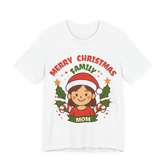 Christmas Family Matching Shirt - Mom | Holiday Family Outfit