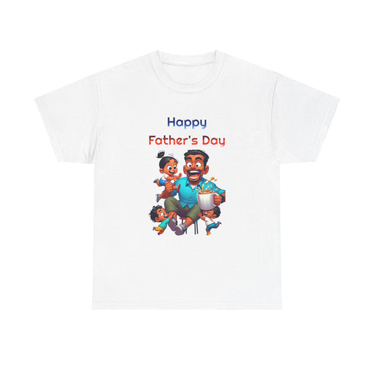 Happy Father's Day Unisex Tee, Gift for Dad, Father's Day T-Shirt, Family Celebration Shirt, Casual Everyday Wear